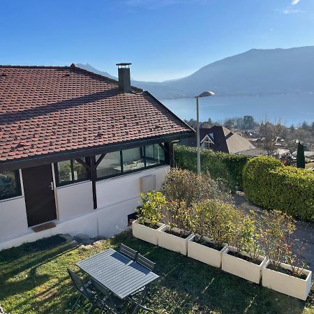 Maisonnette Vue Panoramique Lac D'Annecy Veyrier-du-Lac Dış mekan fotoğraf
