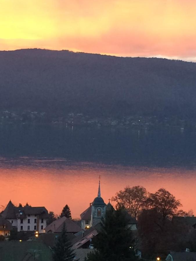 Maisonnette Vue Panoramique Lac D'Annecy Veyrier-du-Lac Dış mekan fotoğraf